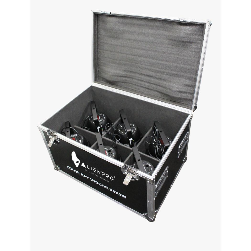 Luces ALIEN PRO 55-KIT-CR I 54x3 W/IP20/Case con 6 Piezas