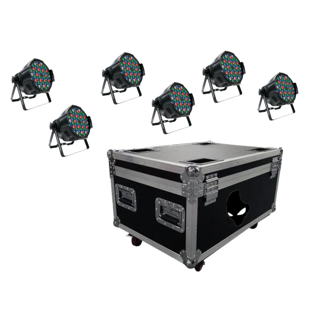 Luces ALIEN PRO 55-KIT-CR I 54x3 W/IP20/Case con 6 Piezas