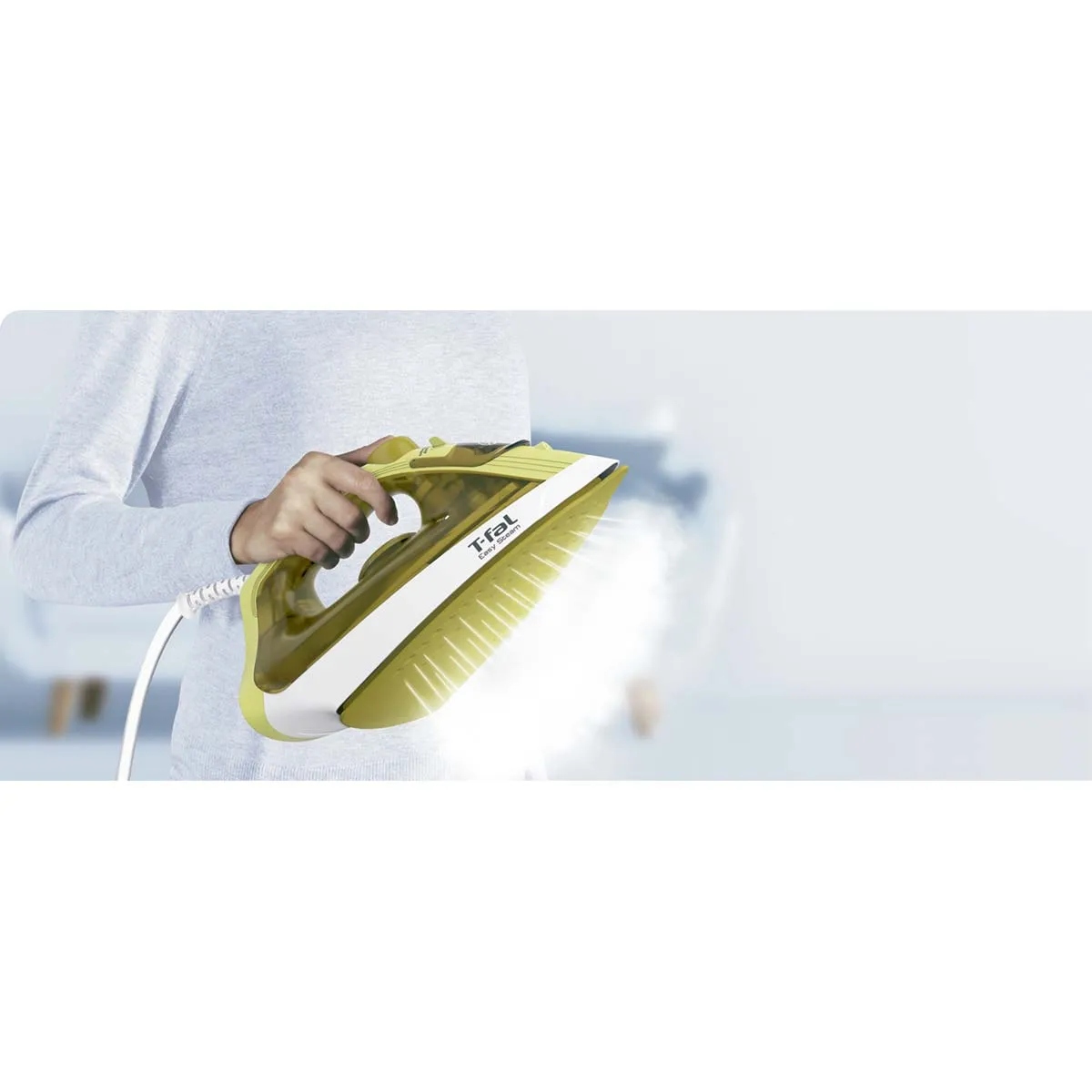 Plancha de Vapor T-Fal FV1952X0 / FV1952X0CM Easy Steam Verde/Amarillo ALBY2*
