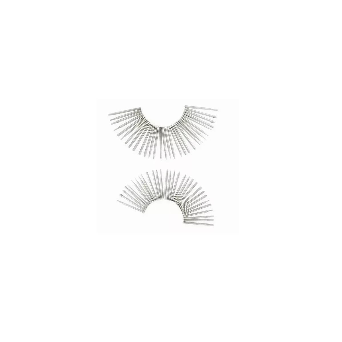 Kit 30 Brocas Diamante Mini Taladro Mototool Grabado Plata