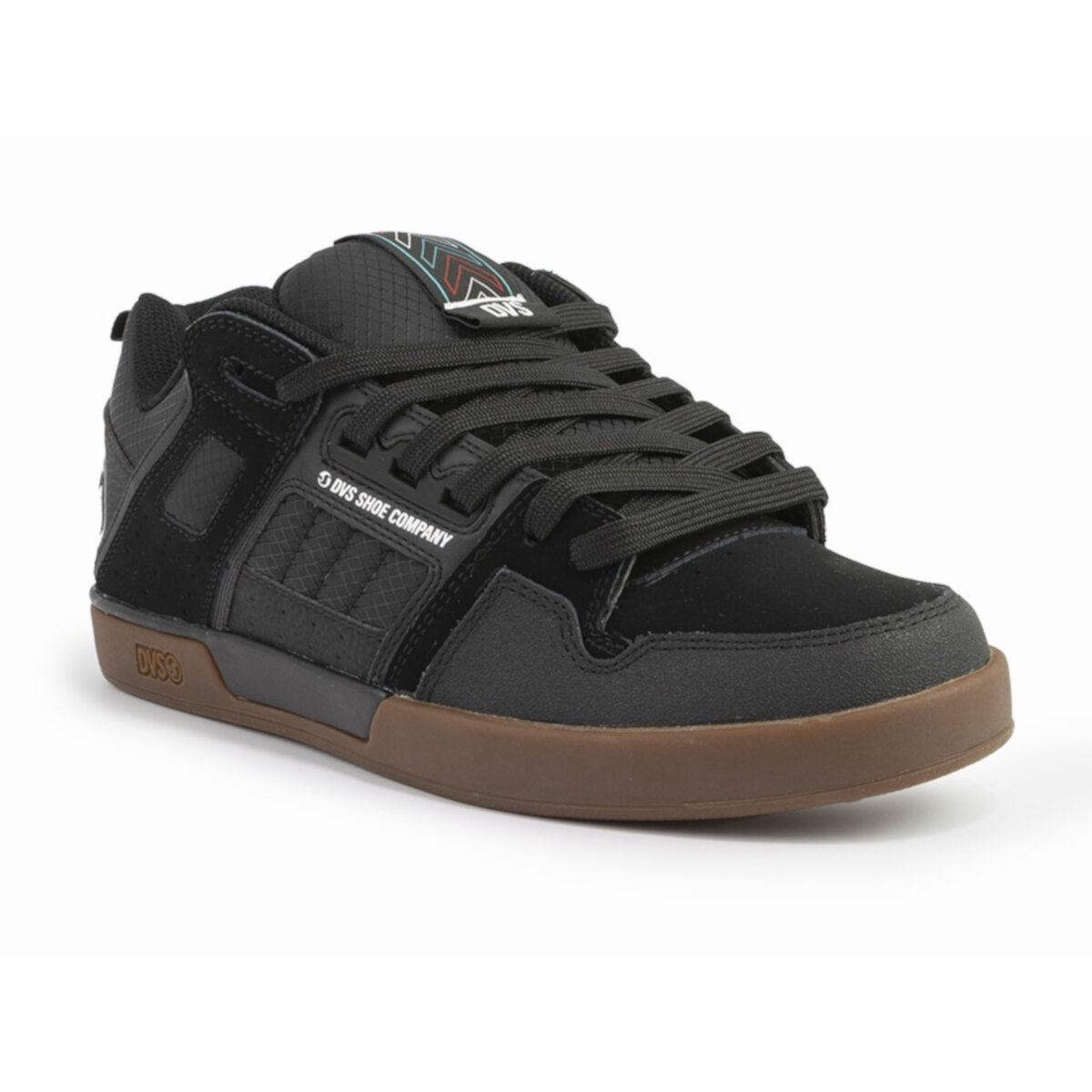 Dvs Comanche 2.0+ 007 Black Reflective Gum Nubuck.