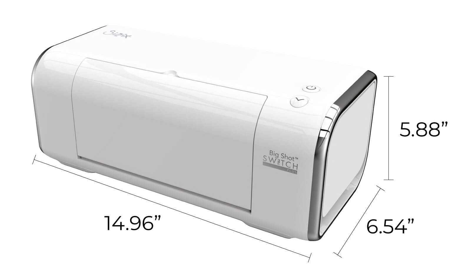 Troqueladora Big Shot Switch Plus Blanca Sizzix | 663630.