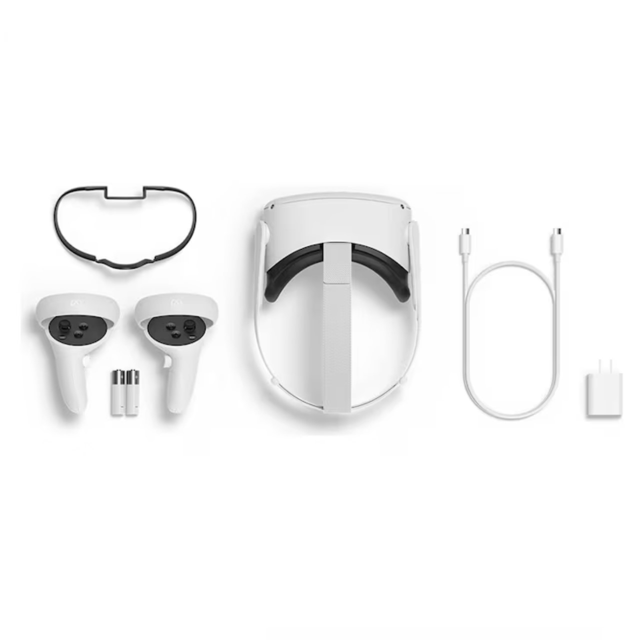 Meta Quest 2, Lente de realidad virtual todo en uno 128 GB Blanco.
