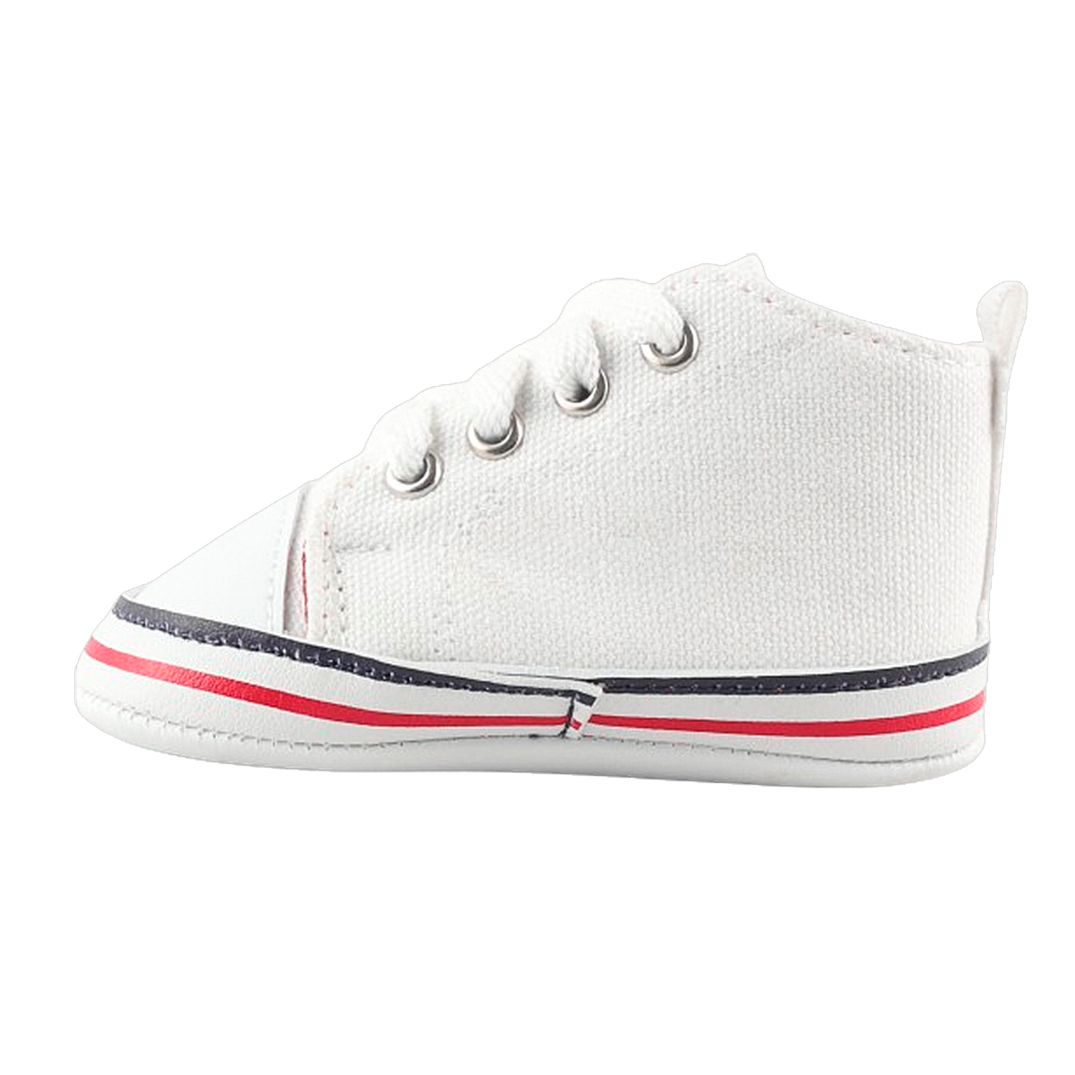 Tenis Niño Bebé Urbano Moda Cómodos Ligeros Blancos Hunter-b.