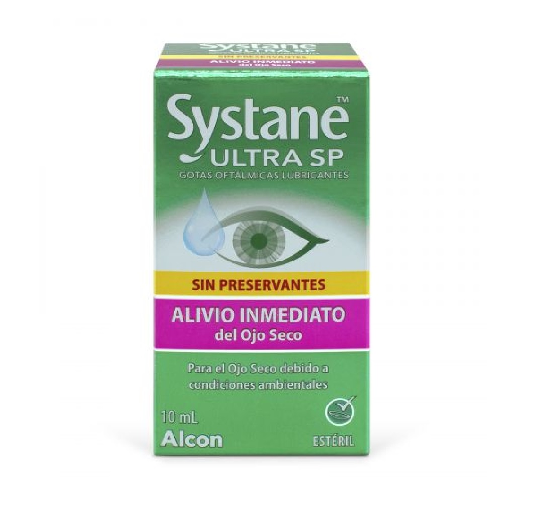 Systane Ultra SP Gotas Oftálmicas Lubricantes para Ojos Secos, frasco 10 ml