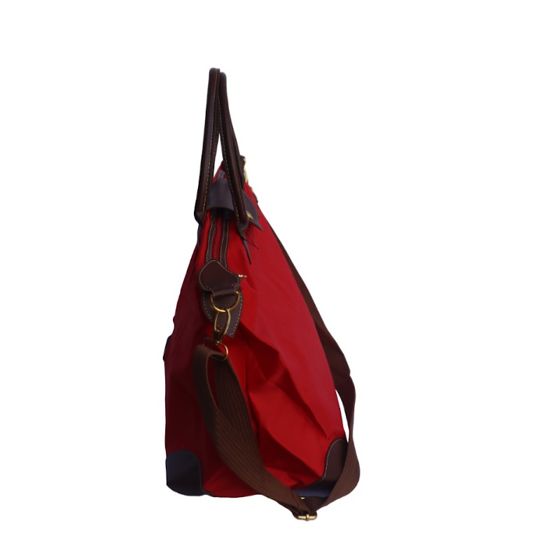 BOLSA DE LONa MODELO ROTERDAM COLOR ROJO MARCA ZOLE BOUTIQUE 