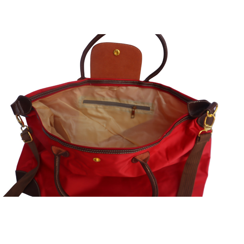 BOLSA DE LONa MODELO ROTERDAM COLOR ROJO MARCA ZOLE BOUTIQUE 