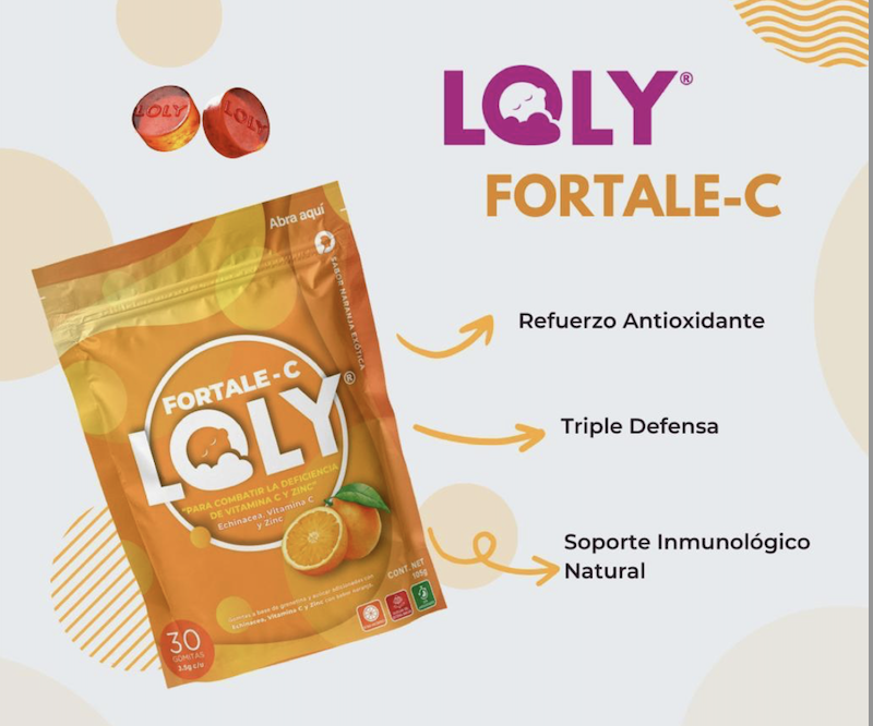 Loly® FORTALE-C Gomitas con Vitaminas