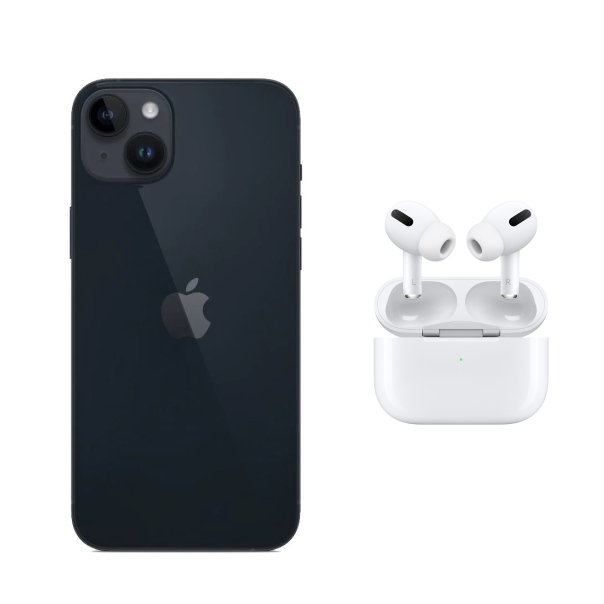Nuevo modelo de Apple iPhone 14 E SIM color Negro 128GB Reacondicionado mas Audifonos Airpods 4 de regalo con calidad premium.