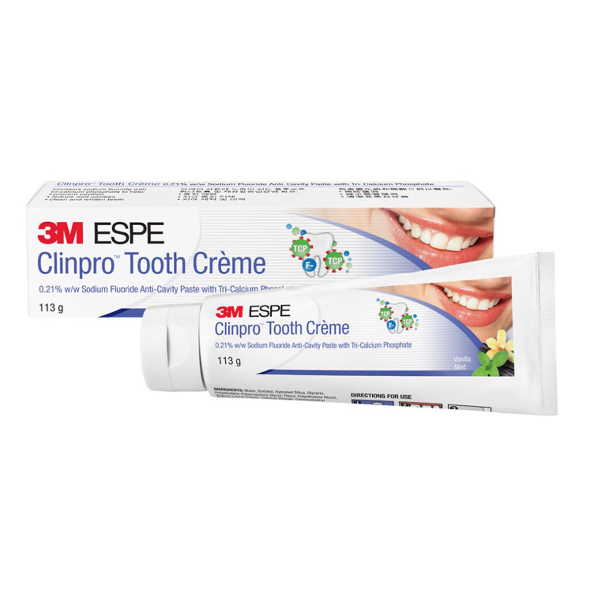 Clinpro Tooth Creme 3m Espe 113 Grs 0.21% Naf (950 Ppm) Tcp.