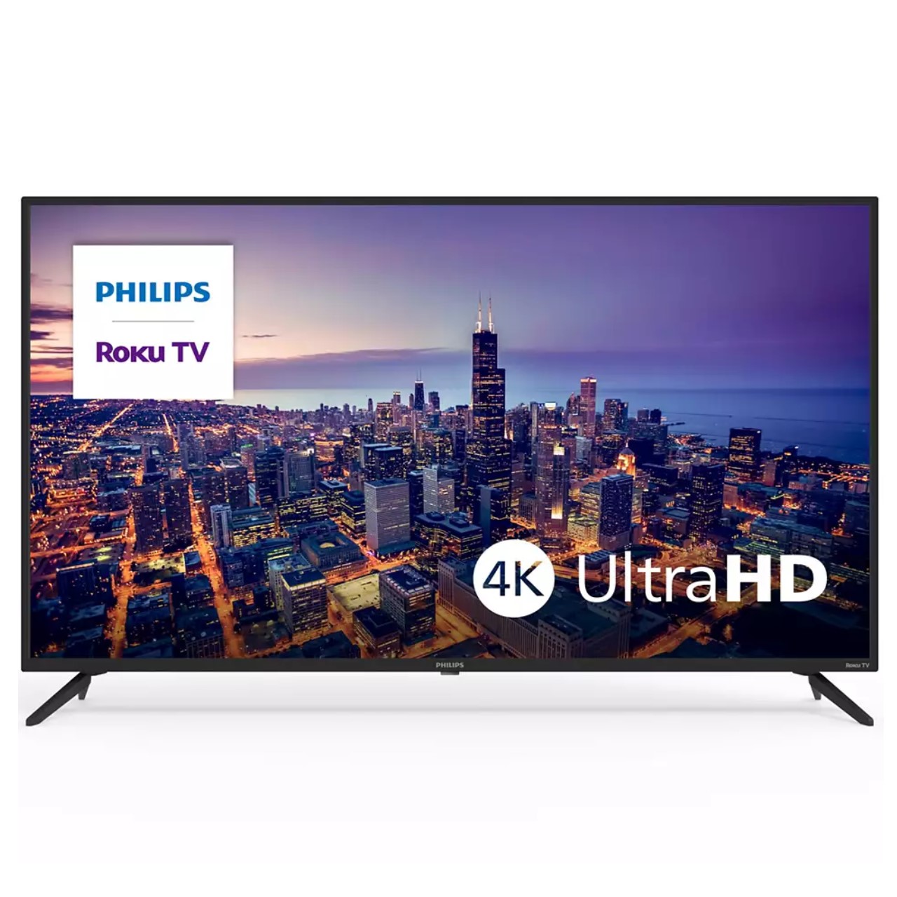 Pantalla Philips 50 Pulgadas Smart Tv 4k Uhd 50pul6533/f7 Reacondicionado Grado A.