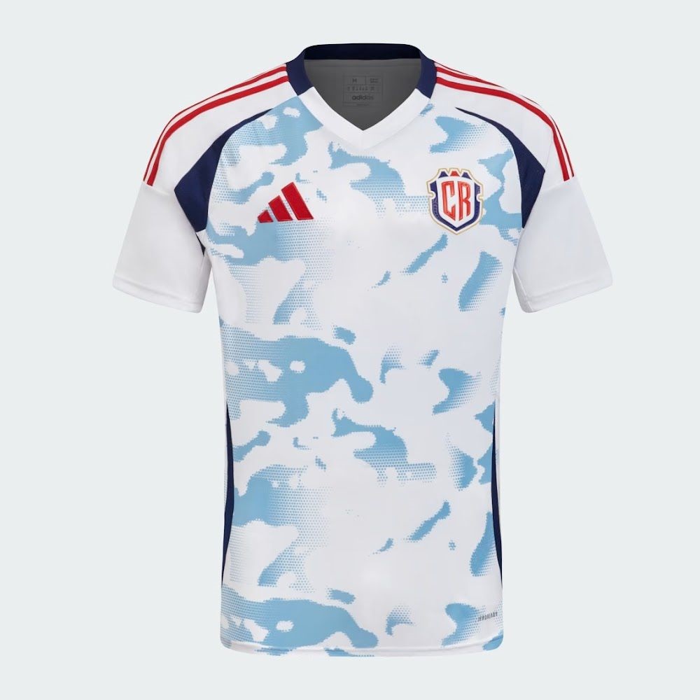 Nuevo! Jersey Costa Rica 2024/2025 Visita Blanca Talla L.