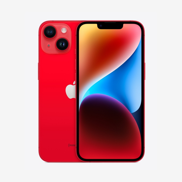 Nuevo Modelo Apple iPhone 14 E SIM 128GB color Rojo Reacondicionado.