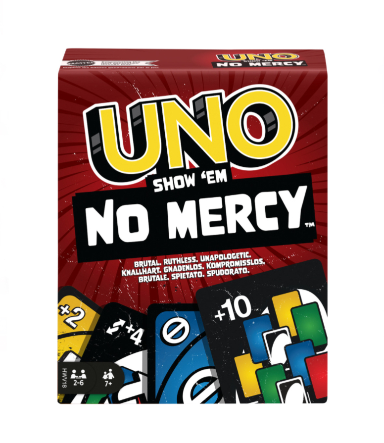 Uno Juego De Cartas No Mercy.