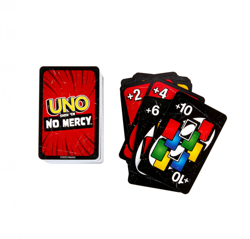 Uno Juego De Cartas No Mercy.