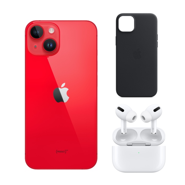 Nuevo Modelo Apple iPhone 14 E SIM 128GB color Rojo Reacondicionado.