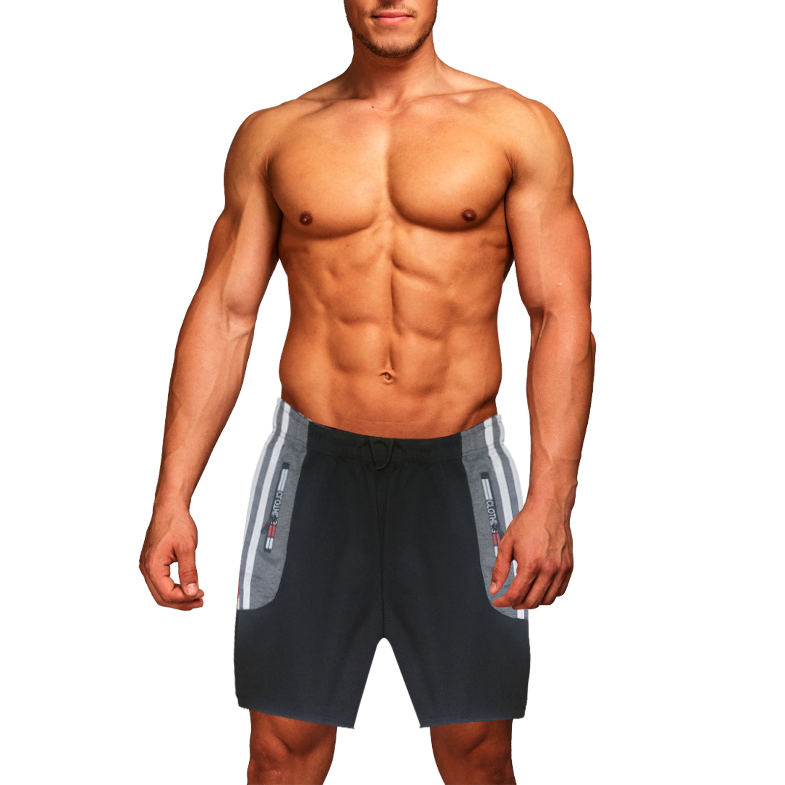 Bermuda Short, Pantalones Cortos para Hombre, Deportivo, Uso Diario, Entrenamiento, Comodo.
