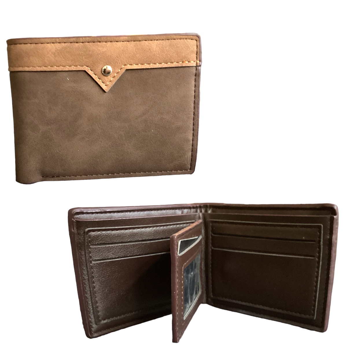 BILLETERA DE GAMUZA PARA CABALLERO .