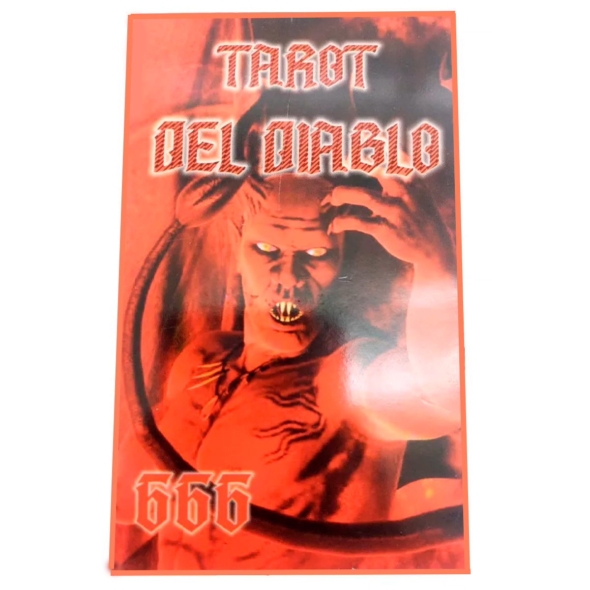 Cartas Tarot Del Diablo 666 Esoterismo Baraja S Instructivo