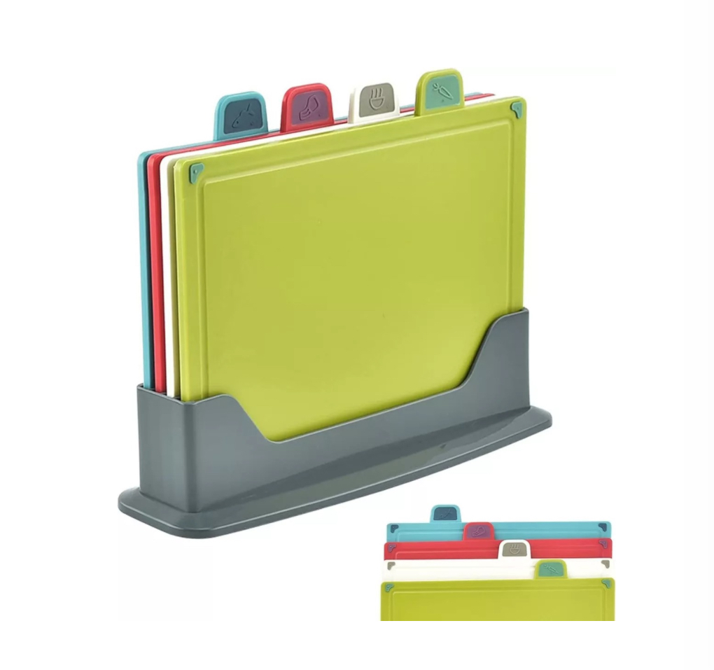 Tabla Para Picar Gruesas De Cocina De Color, 6 Piezas.