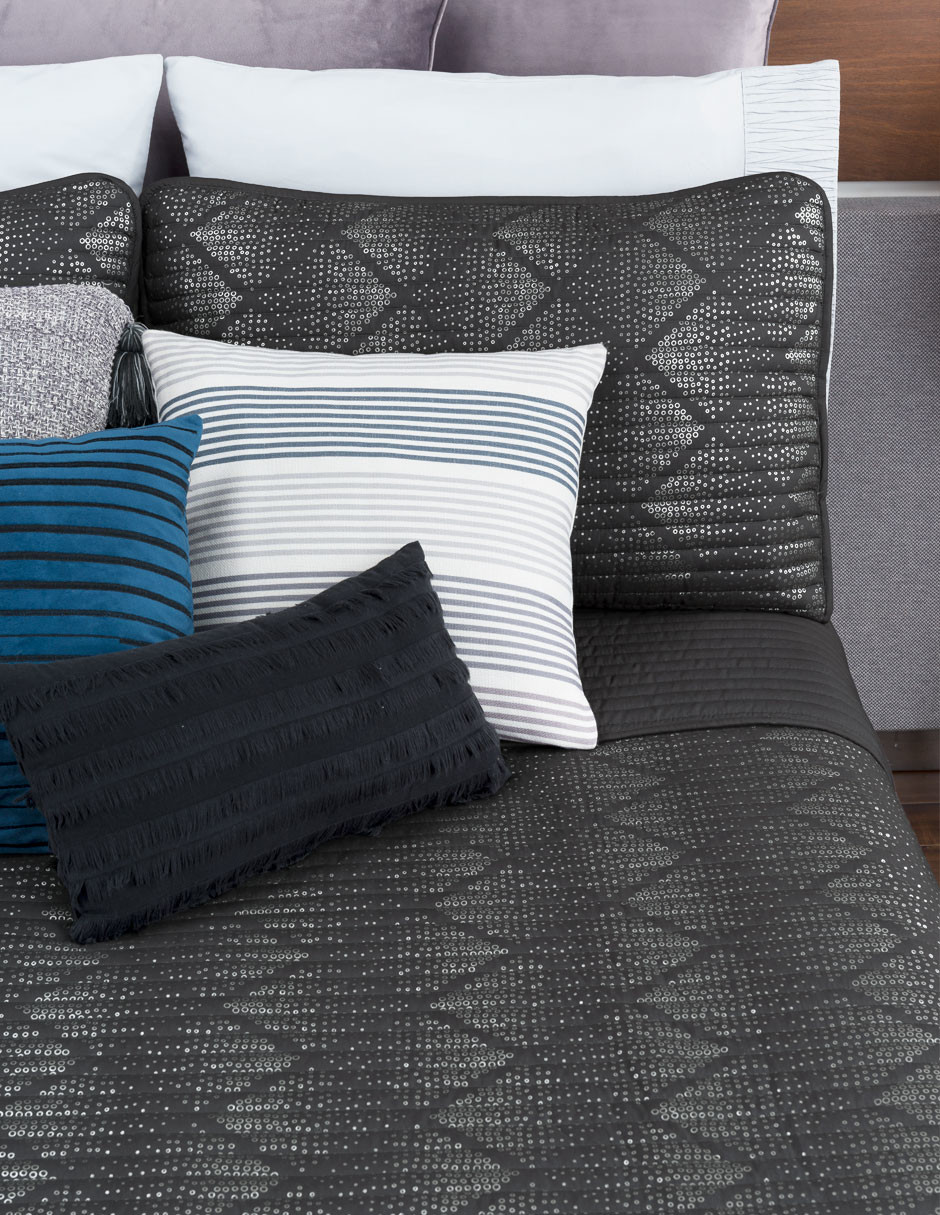 Edredón Matrimonial Doble Vista con Fundas Hollywood ESQUIMAL.