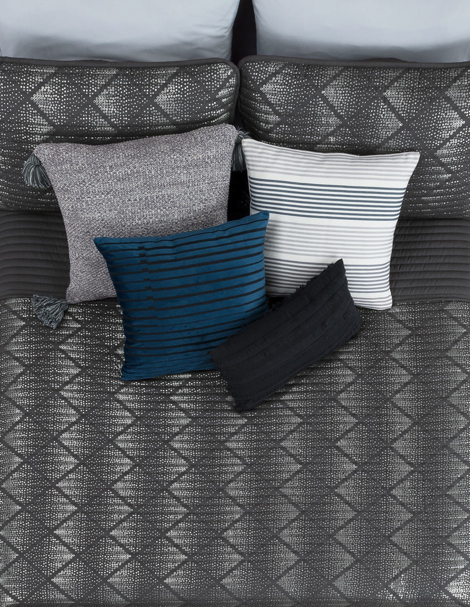 Edredón Matrimonial Doble Vista con Fundas Hollywood ESQUIMAL.