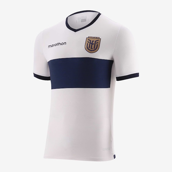 Nuevo! Jersey Ecuador Copa America 2024/2025 Visita Blanca Talla XL.