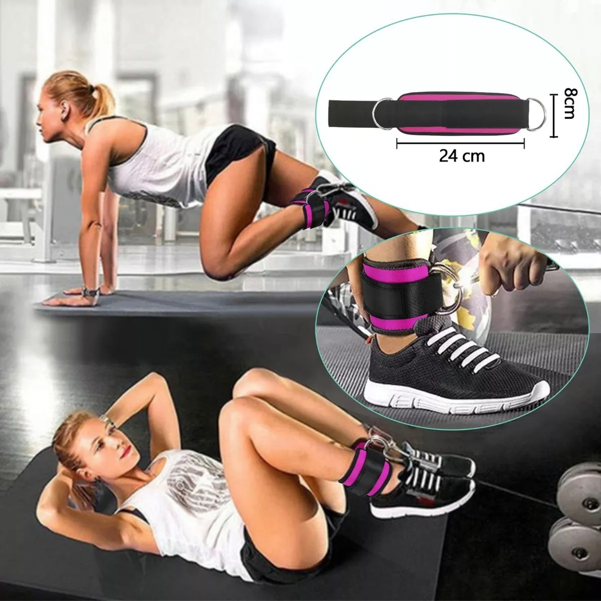 Kit Ejercicio Cojín Protector De Cuello Para Gym Pesas Barra