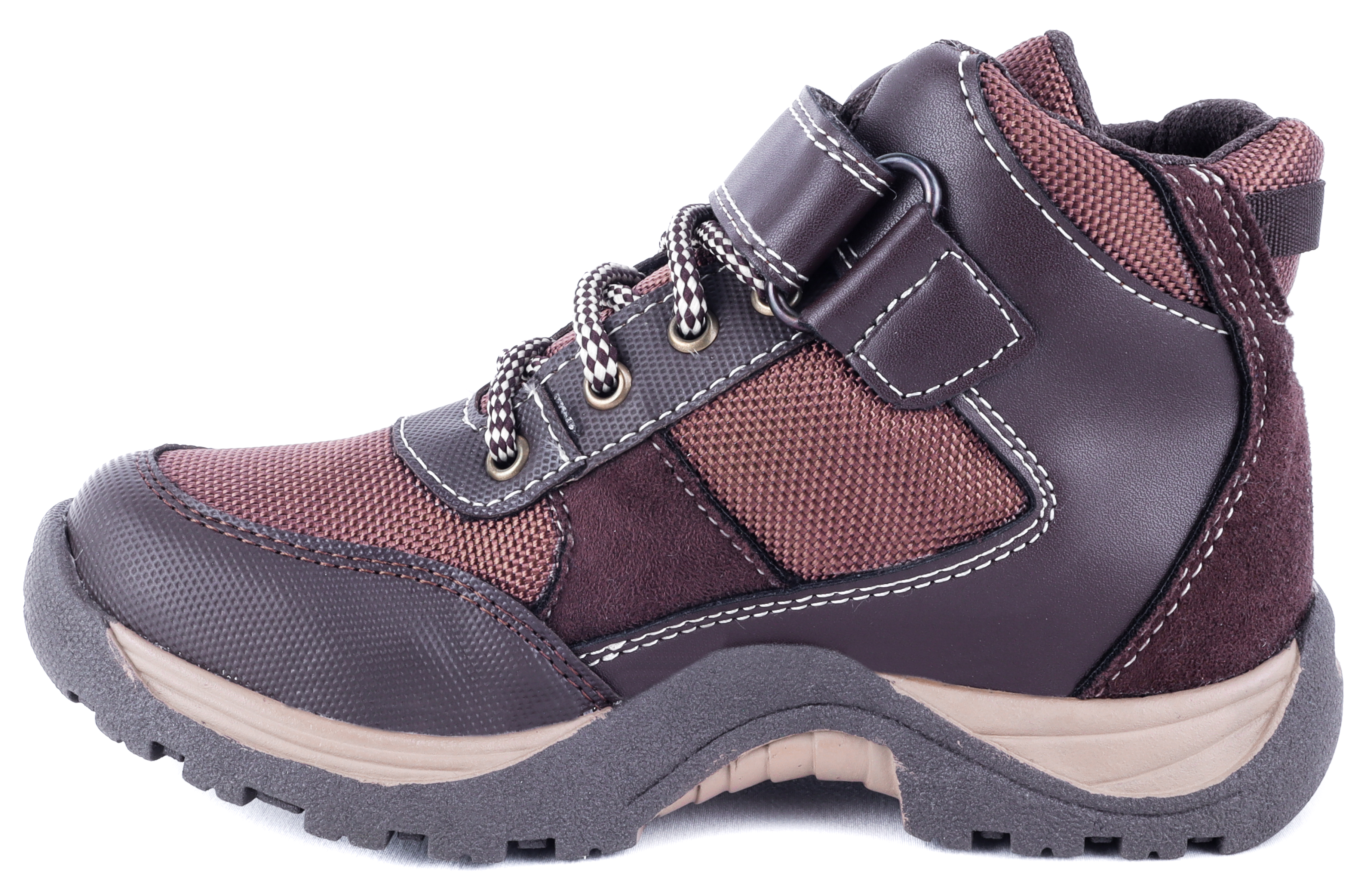 Bota Niño Montaña Senderismo Arco Ortopédico 22p181-c Café.