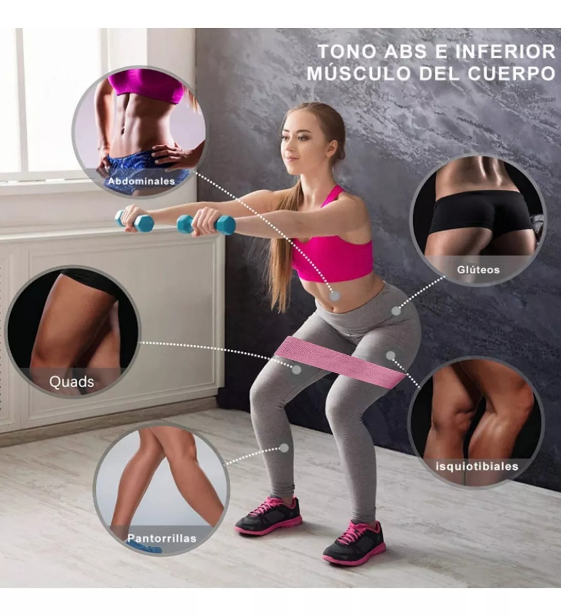 Kit Ejercicio Cojín Protector De Cuello Para Gym Pesas Barra