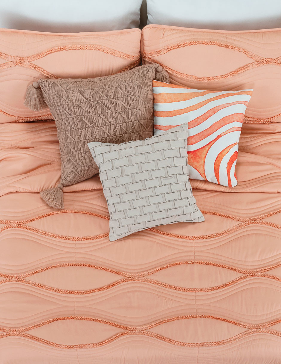 Edredón Ligero King Size Luxus con Incluye Fundas Ilse ESQUIMAL.