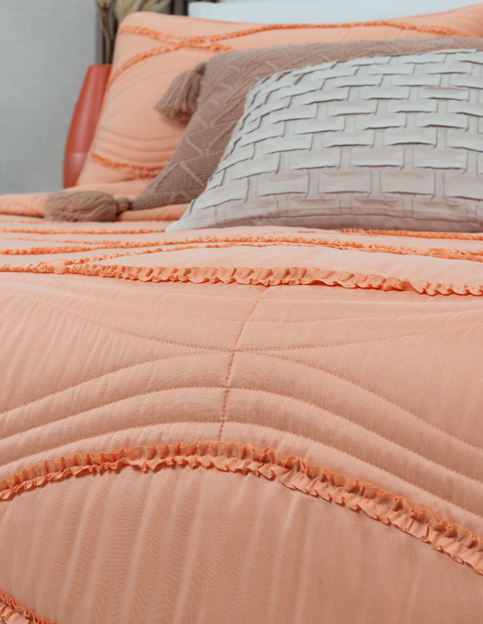 Edredón Ligero King Size Luxus con Incluye Fundas Ilse ESQUIMAL.