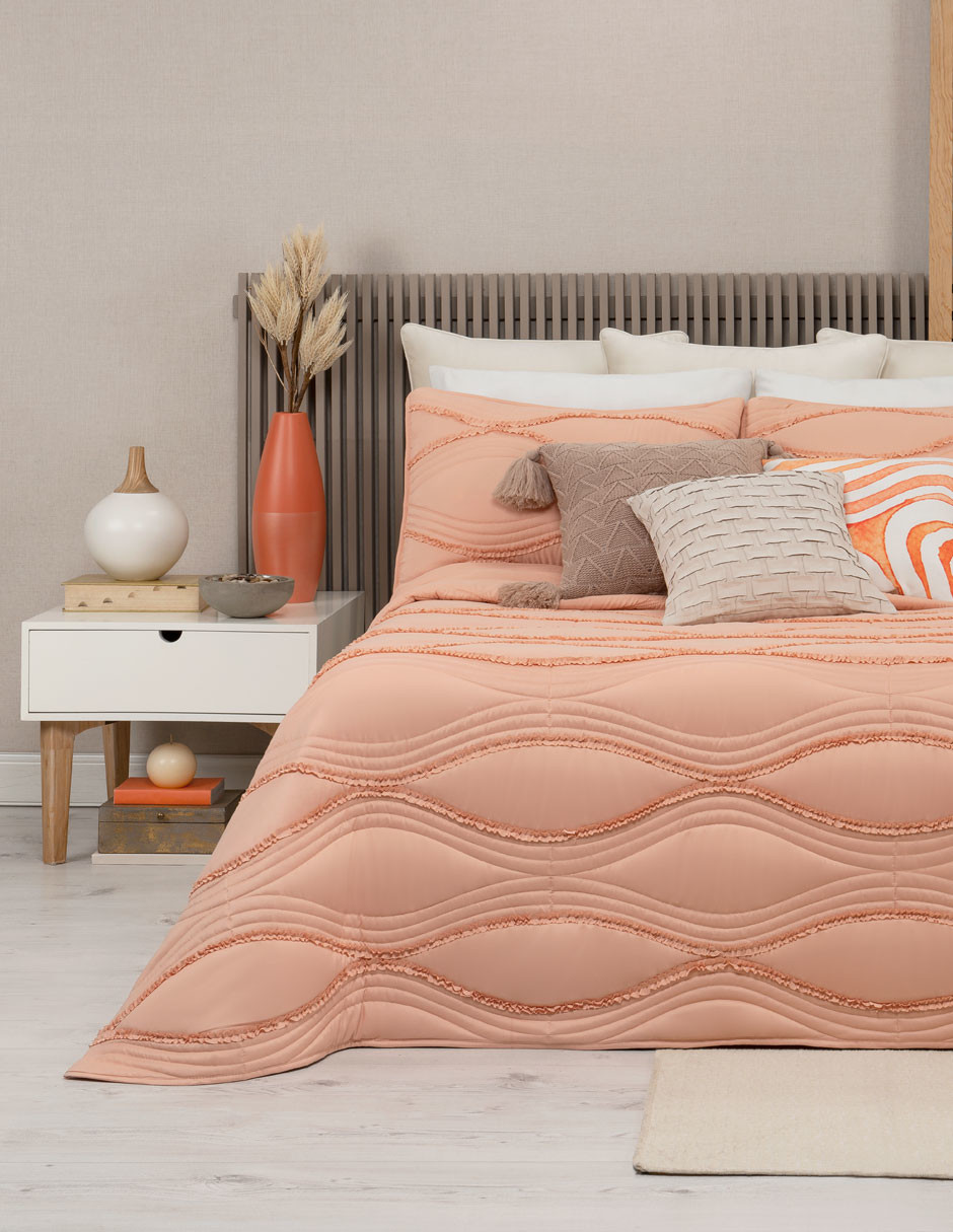 Edredón Ligero King Size Luxus con Incluye Fundas Ilse ESQUIMAL.