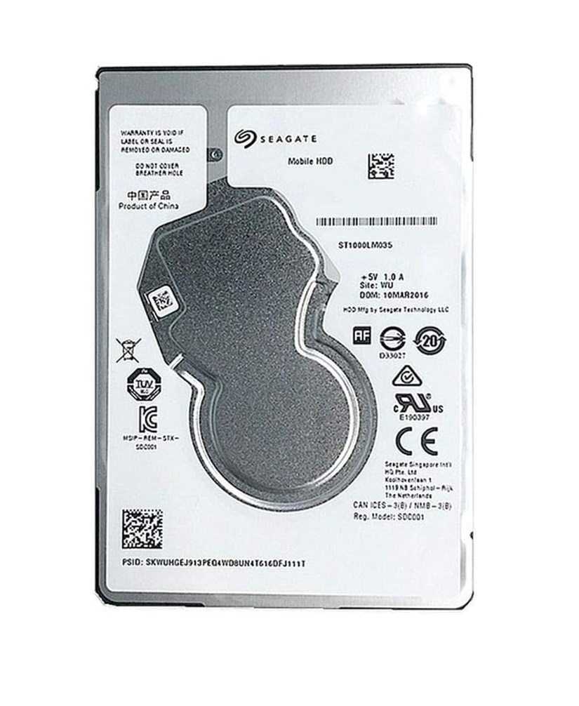 Disco Duro HDD Seagate Mobile De 1 Tb Modelo: ST1000LM035.