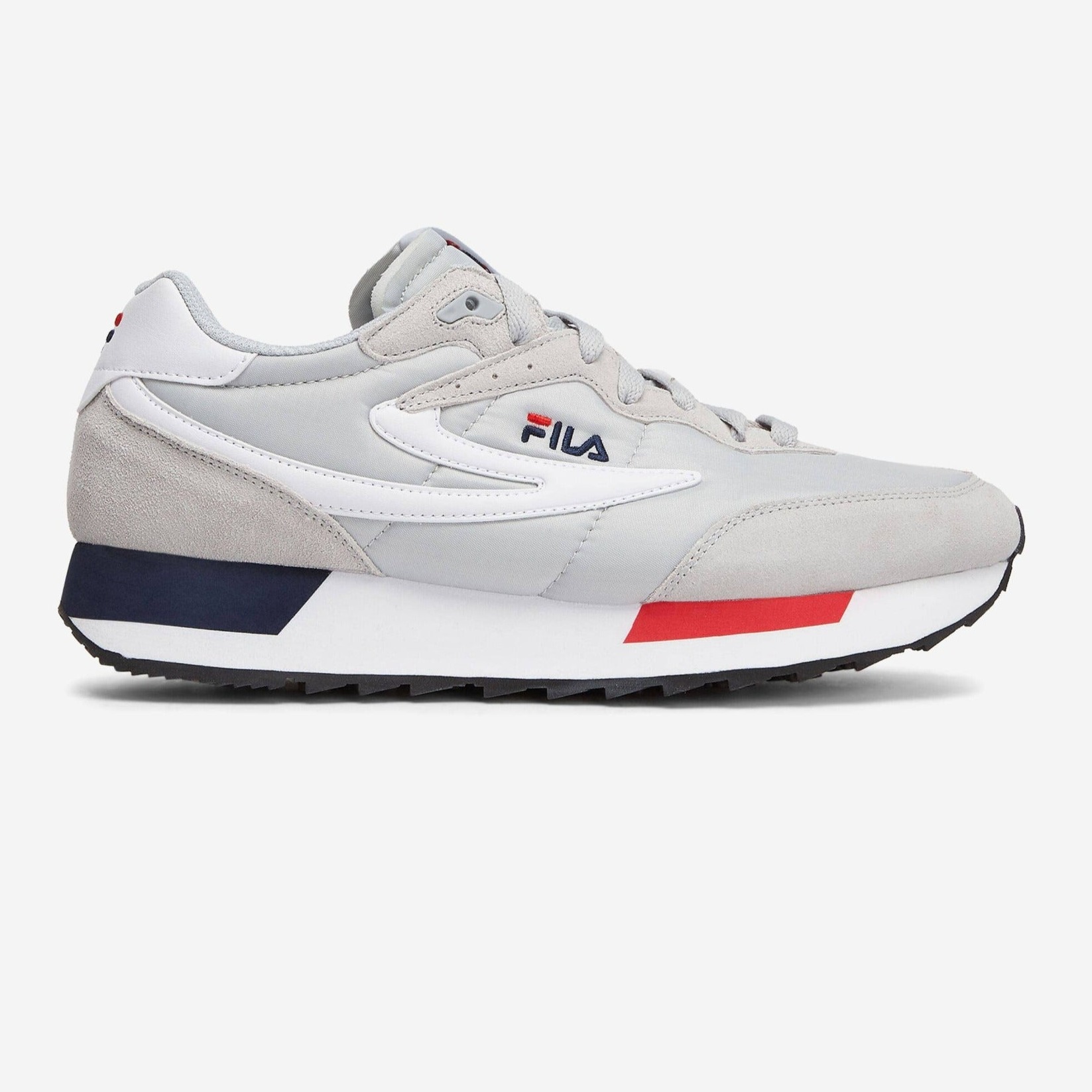 Tenis Fila Modulus Gris Casual Para Hombre