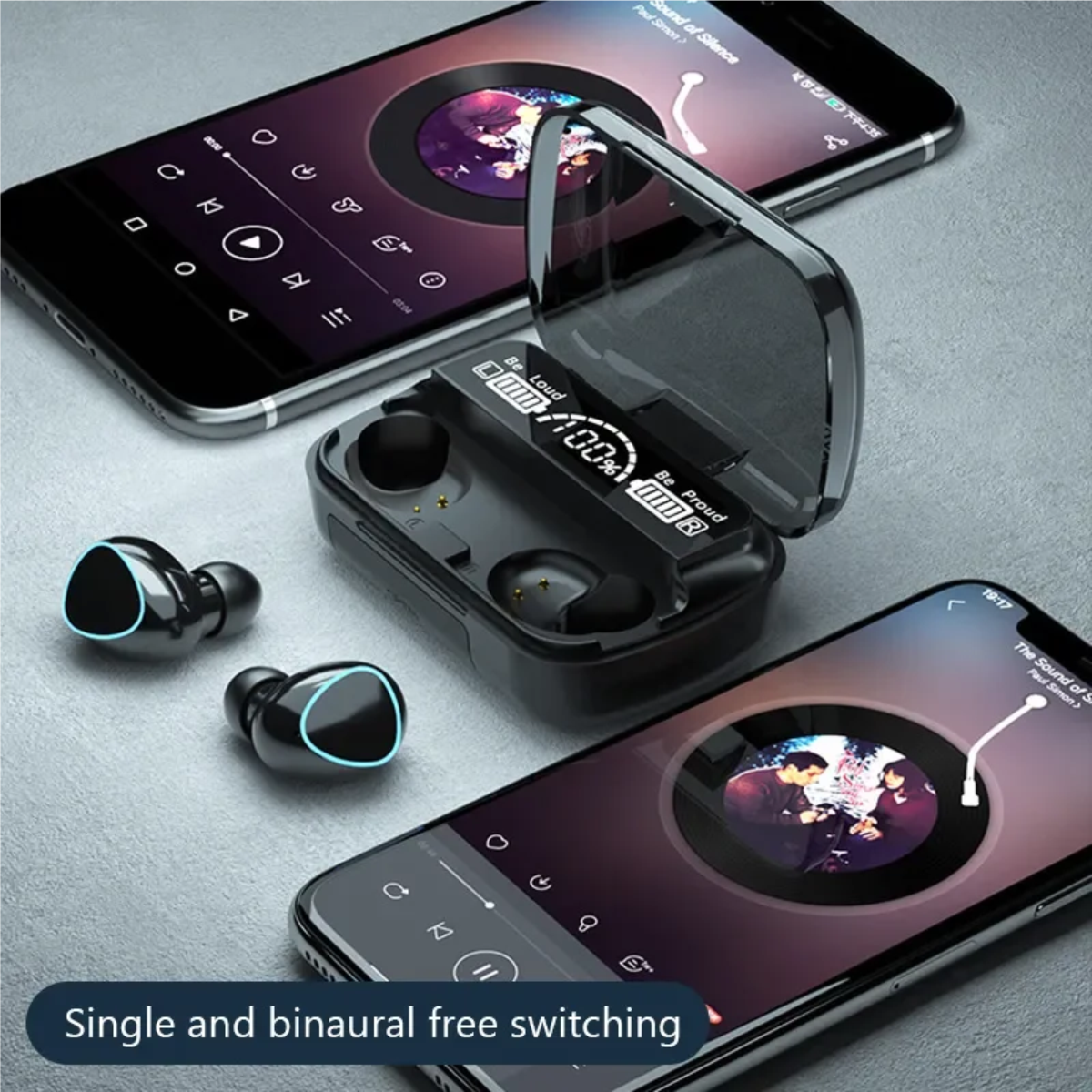 Auriculares Inalámbricos Bluetooth Micrófono Cancelación Ruido.