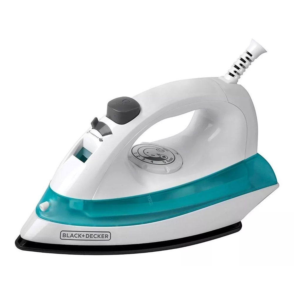 Plancha Vapor Variable Antiadherente Irbd100 Black & Decker.