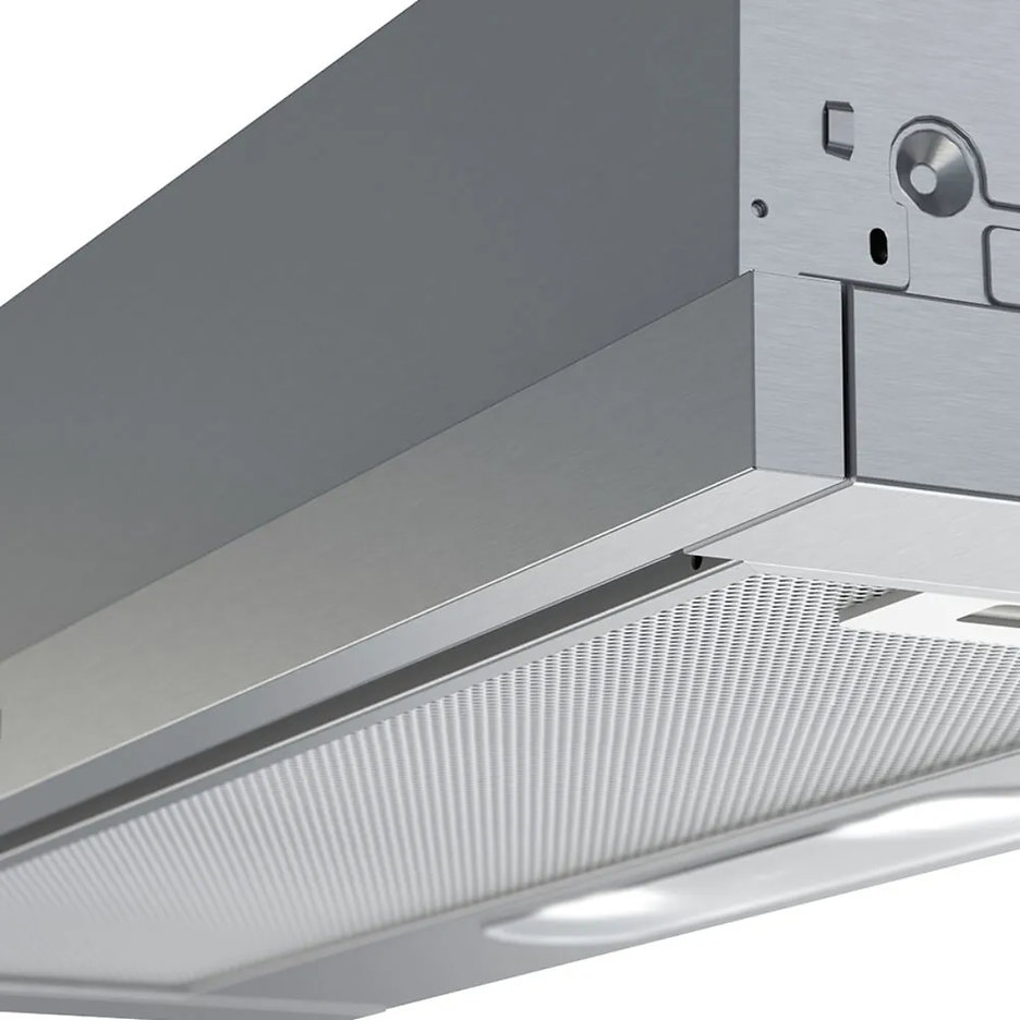 Campana Whirlpool WHT6030S Empotrable Retráctil 60 Cm Acero Inoxidable.