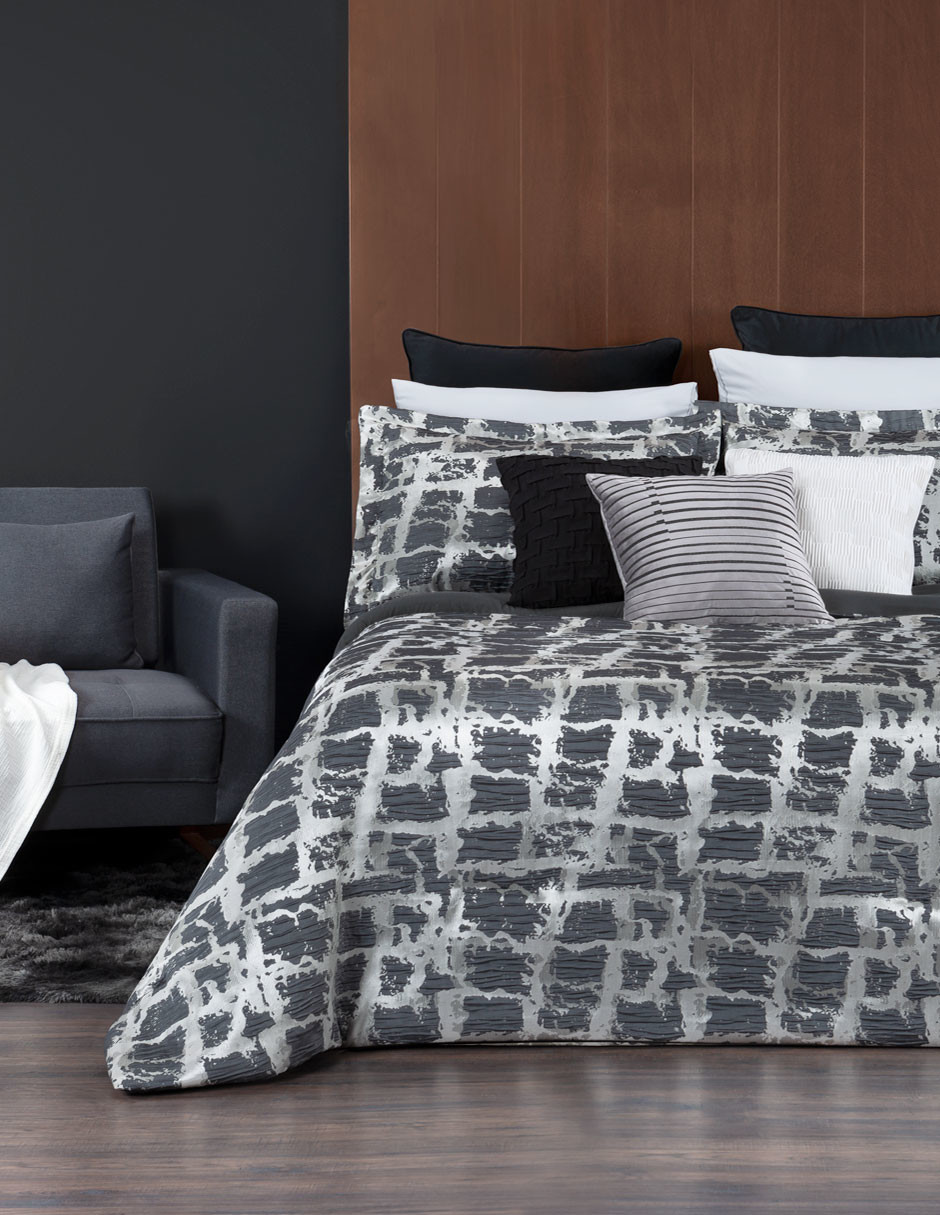 Edredón King Size Luxus Jacquard con Fundas Madrid ESQUIMAL.