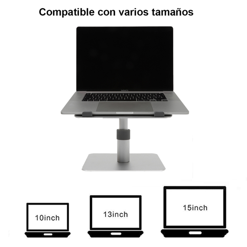 Base Soporte para Laptop, Computadora, iPad, Ajustable Mca. Pallpall