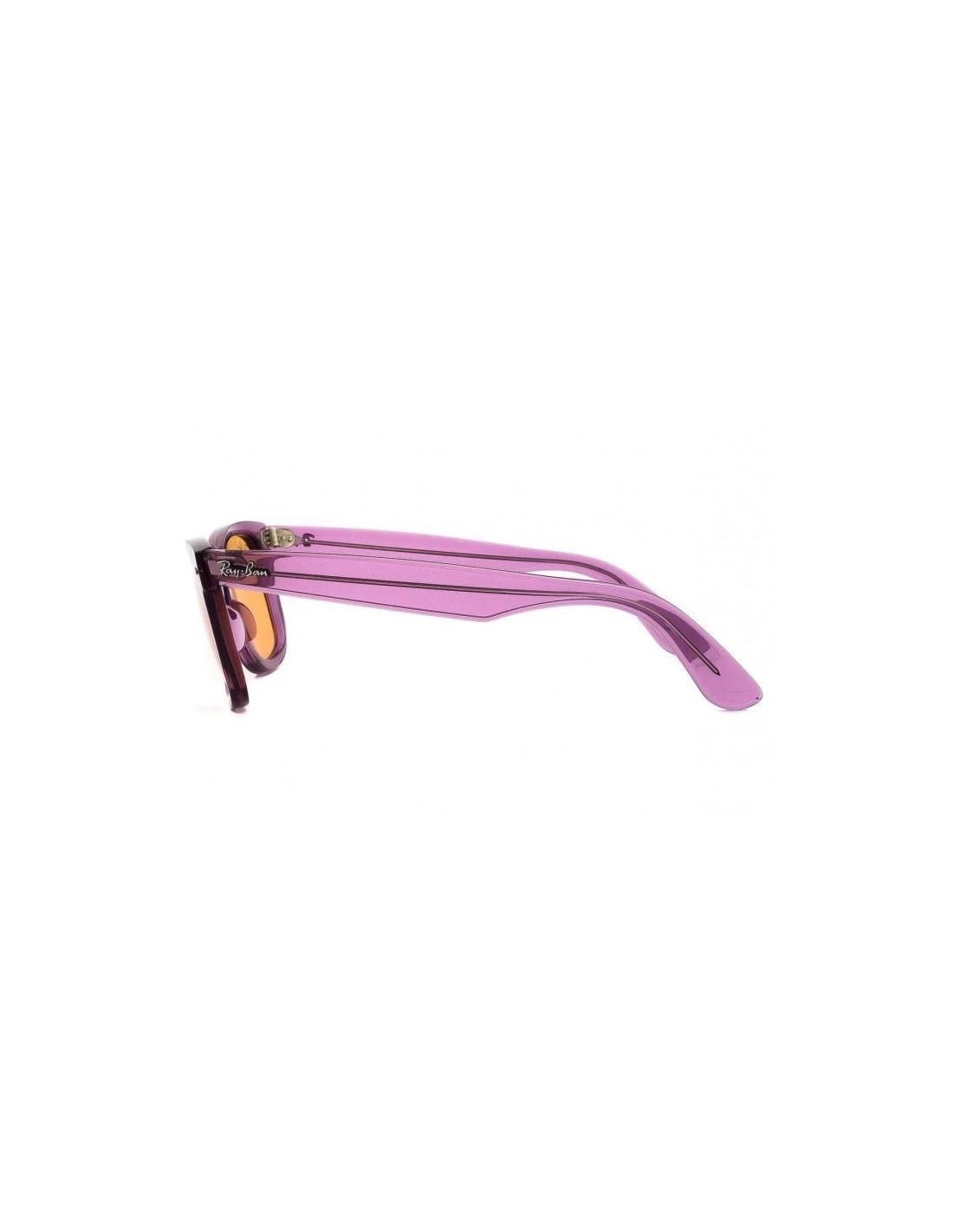 Lentes de sol Ray Ban Rb2140 6613/13 Wayfarer Colorblock Morado Amarillo