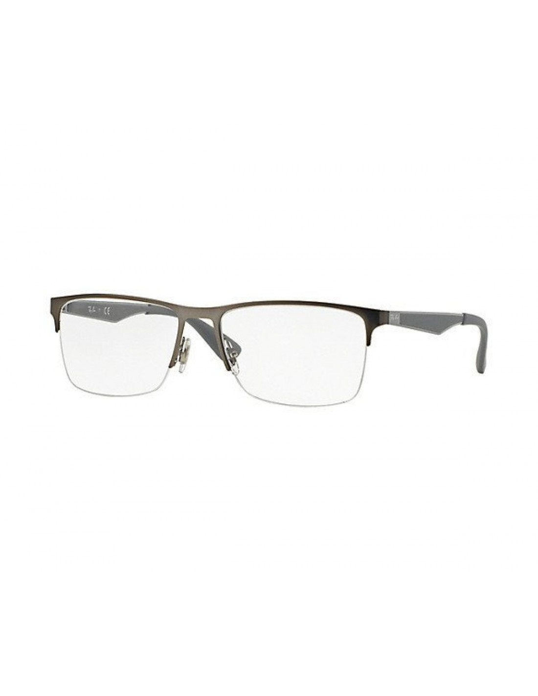 Lentes de sol Ray ban Oftalmico RB6335 2855 Square Shape Gris