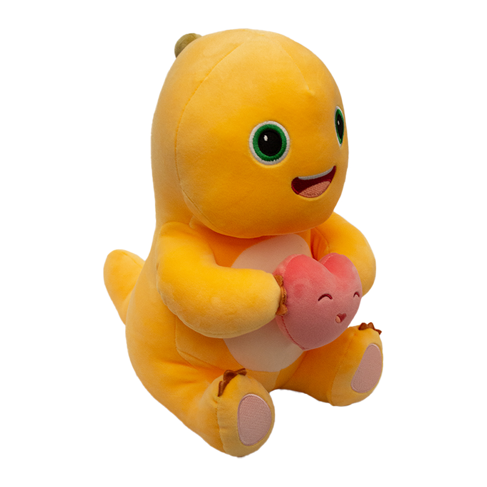 Bonitos Dinosaurio de Peluche Ultra suave y Esponjoso de 40 cm Compañero de Juego y Siesta Materiales Suaves de Lujo