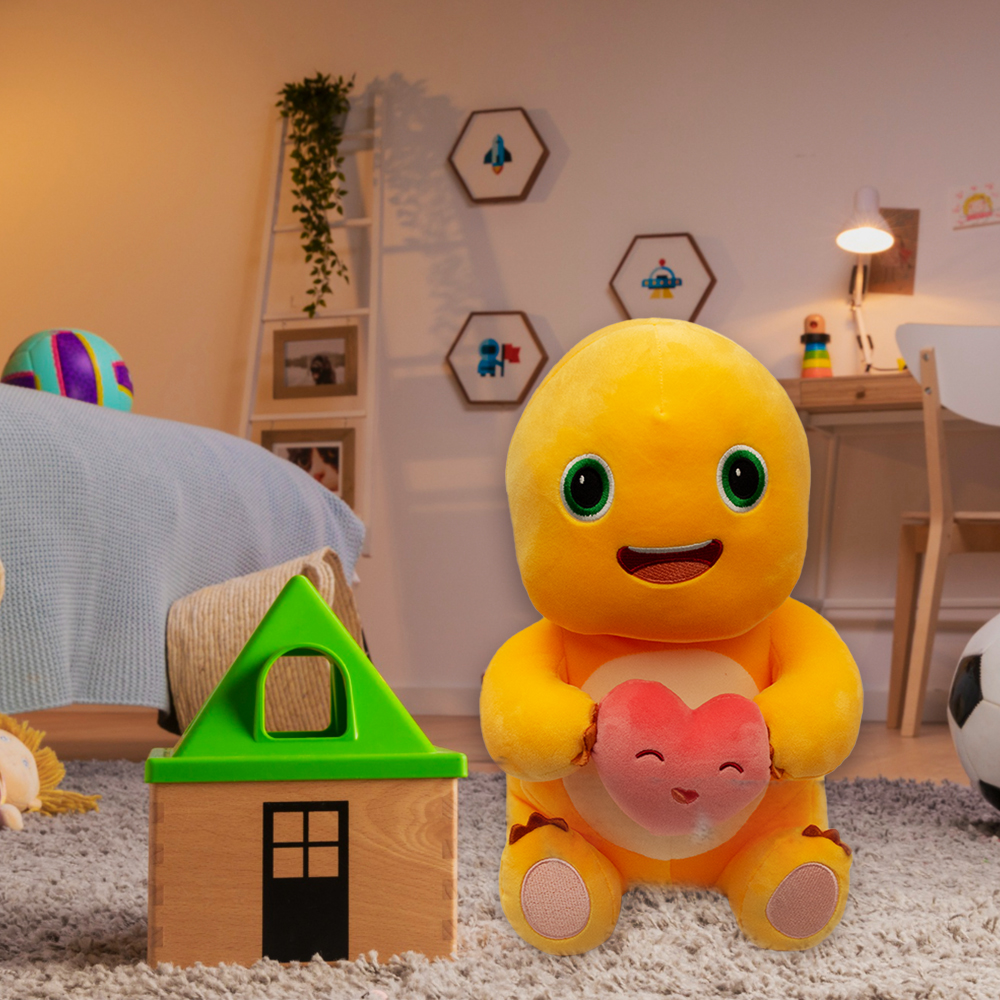Bonitos Dinosaurio de Peluche Ultra suave y Esponjoso de 40 cm Compañero de Juego y Siesta Materiales Suaves de Lujo