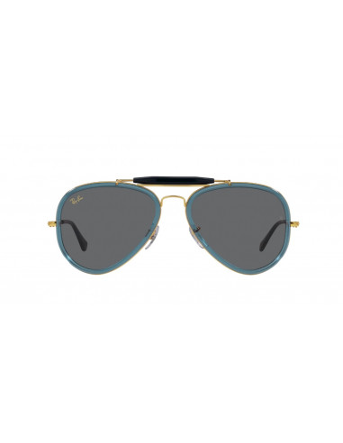 Lentes de sol Ray Ban RB3428 9240/B1 Aviator Road Spirit Legend Blue Gold