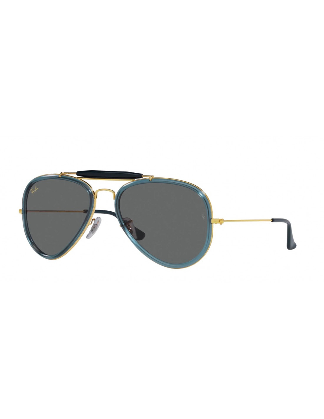 Lentes de sol Ray Ban RB3428 9240/B1 Aviator Road Spirit Legend Blue Gold