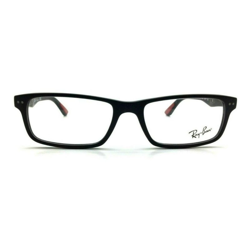 Lentes de sol Ray Ban Oftalmico Rb5277 2077 Square Negro Mate Red