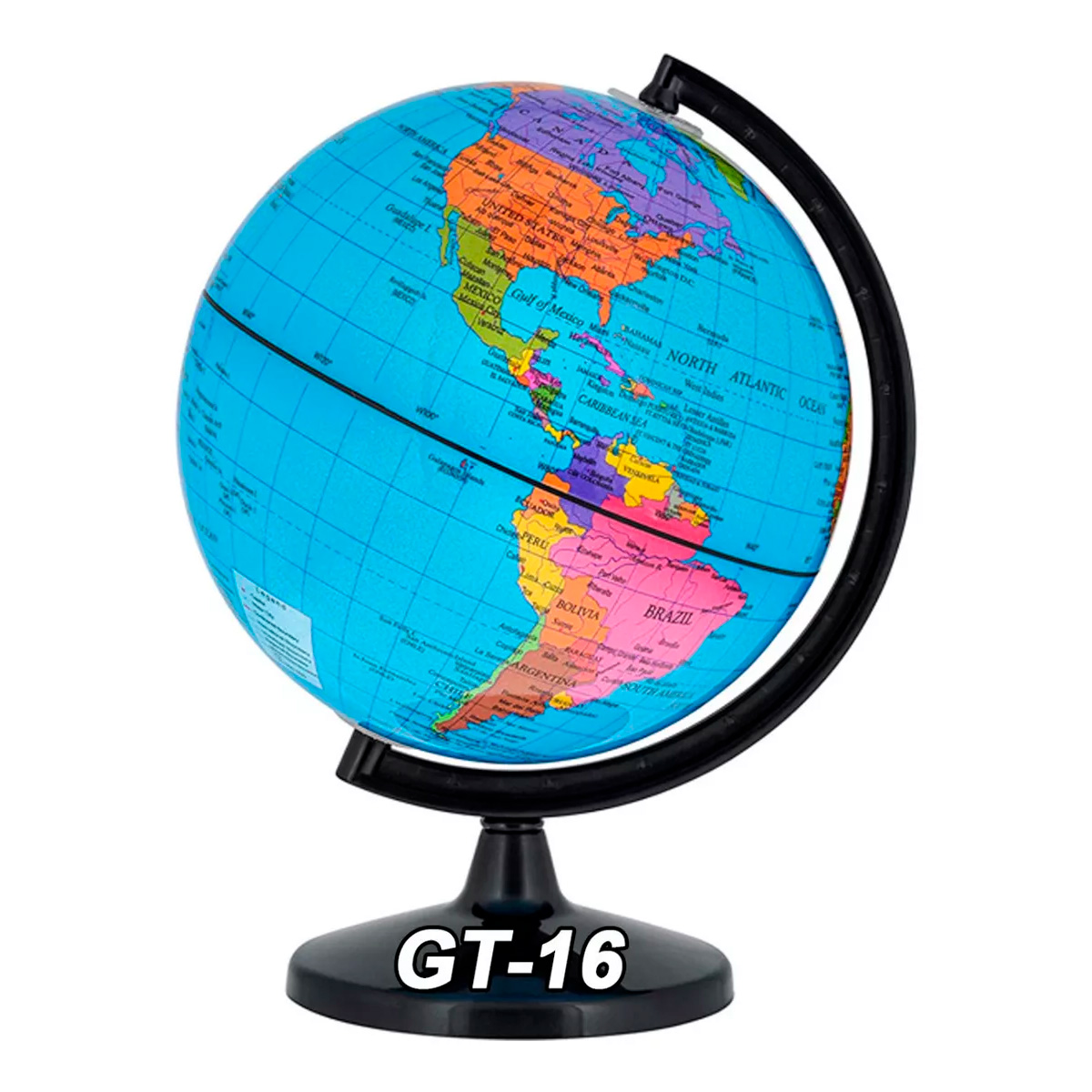 Globo Terráqueo Mini 10.6 Cm Escritorio Paises Ciudades Esp.