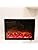 A Roexboz - Lámparas LED de llama de Navidad, luz de chimenea simulada portátil, 2 modos de ajuste de chimenea eléctrica con luz realista 3D de efecto de llama para exteriores, interior, ventana,.