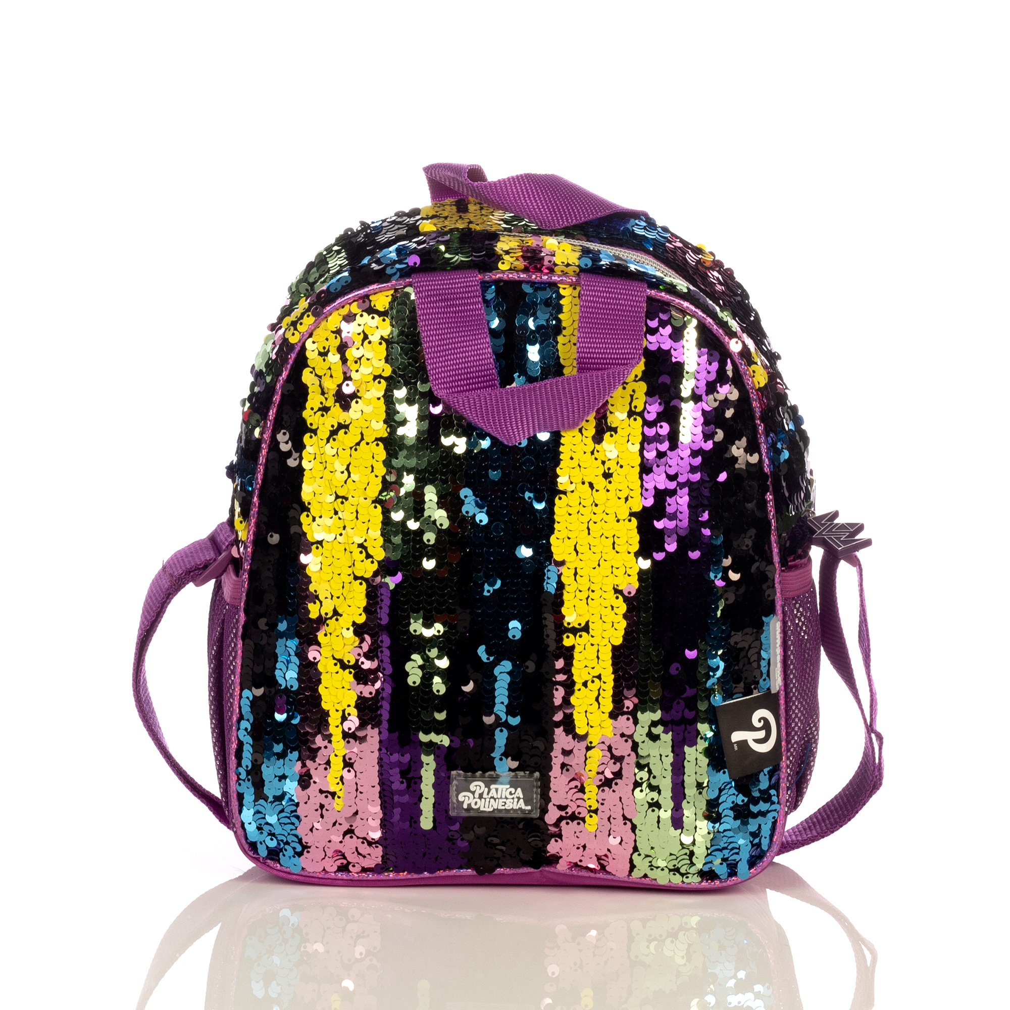 Lonchera Original Los Polinesios Multicolor Sequins.